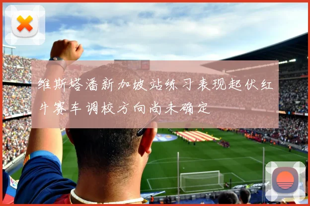 维斯塔潘新加坡站练习表现起伏红牛赛车调校方向尚未确定